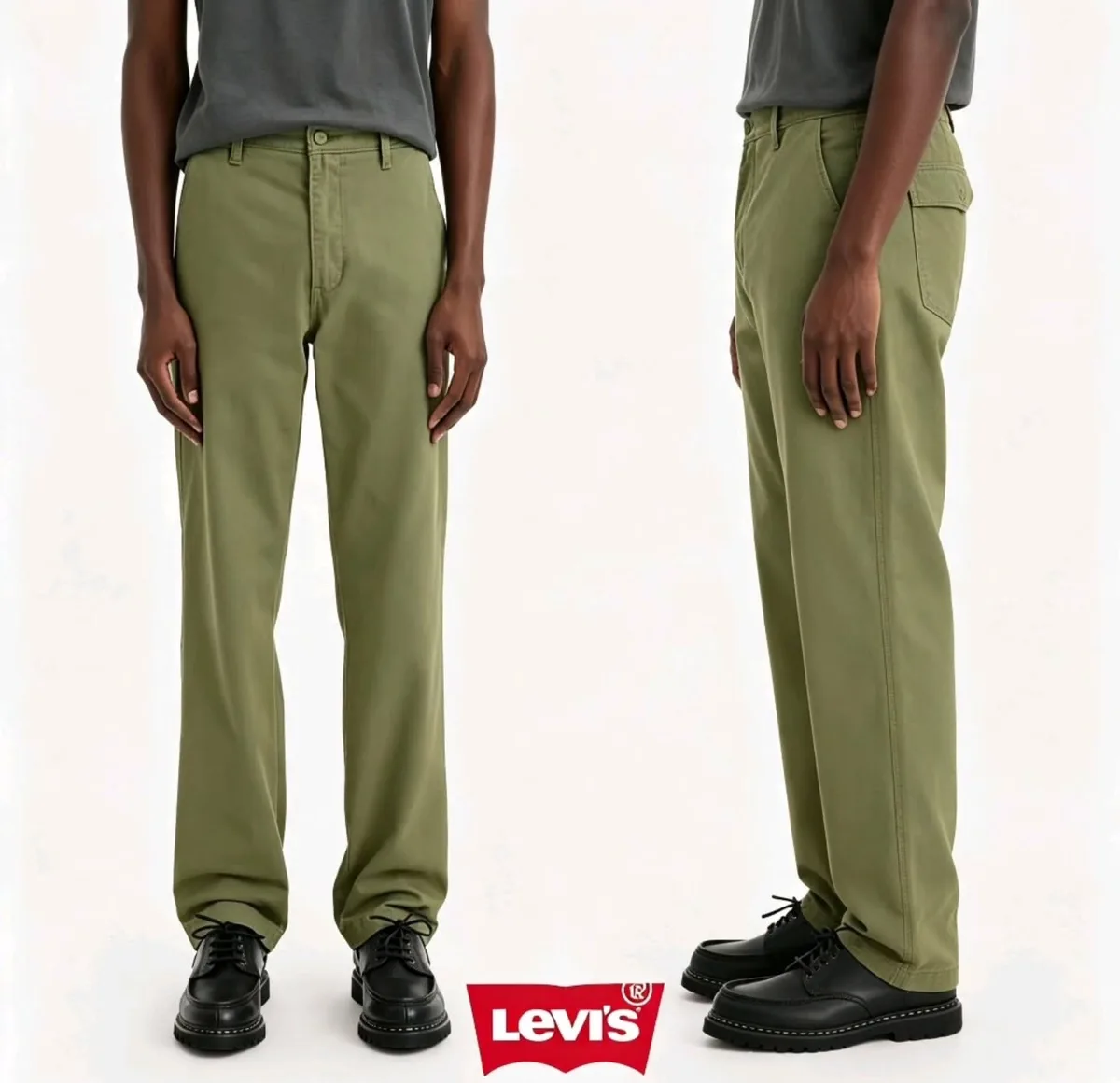 Calça Levi's de sarja verde